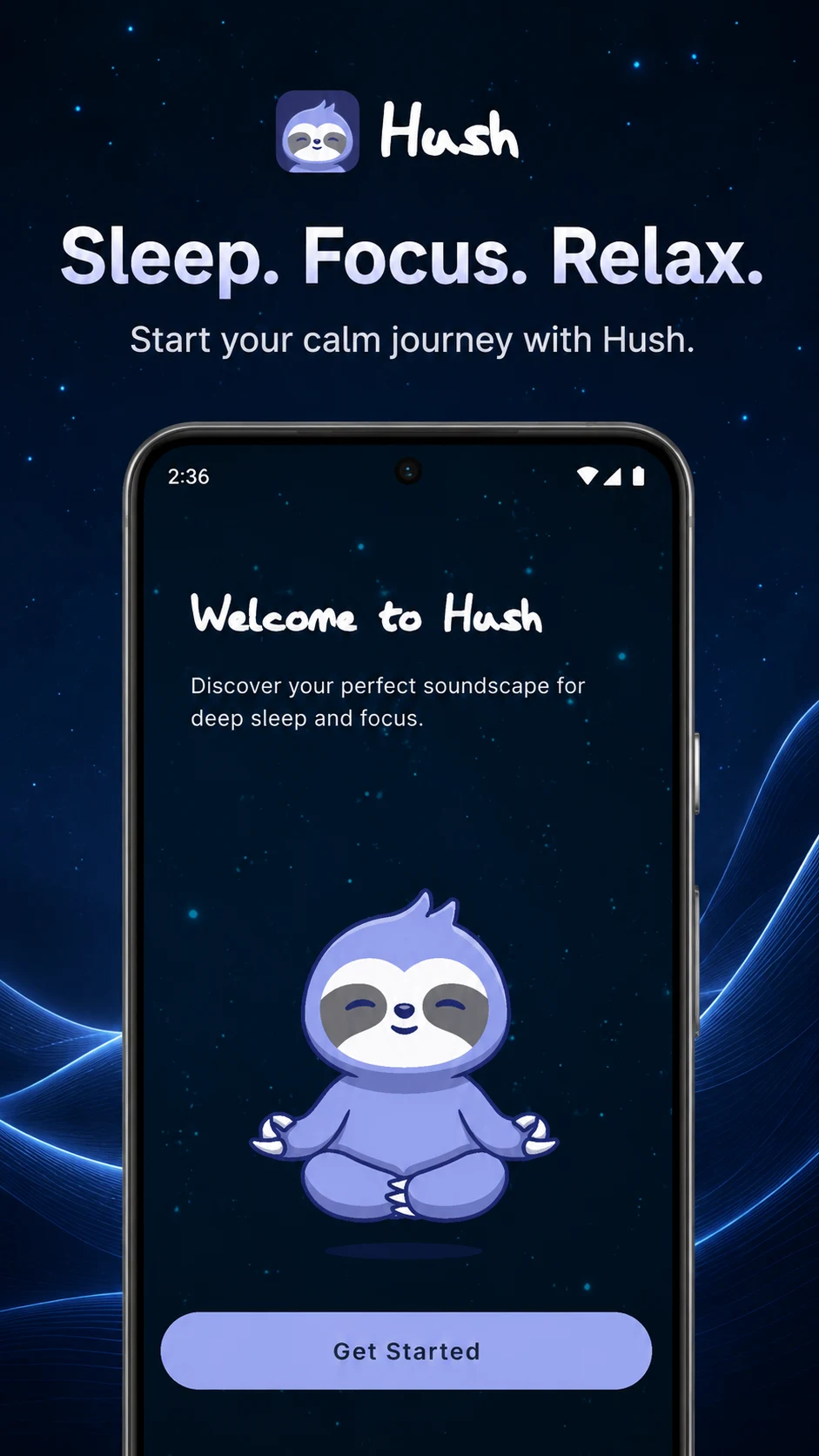 Hush: Relaxing Sleep Sounds screenshot