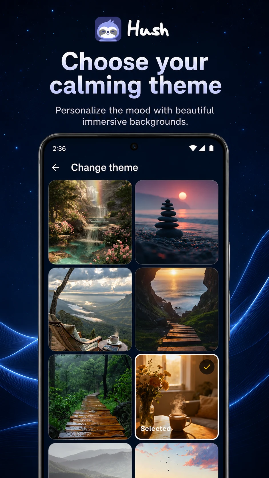 Hush: Relaxing Sleep Sounds screenshot
